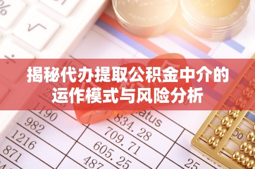 古镇揭秘代办提取公积金中介的运作模式与风险分析