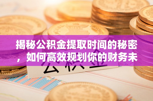 古镇揭秘公积金提取时间的秘密，如何高效规划你的财务未来