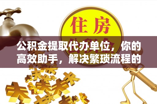 古镇公积金提取代办单位，你的高效助手，解决繁琐流程的不二之选